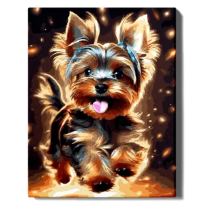 Jautrs Jorkšīras terjers