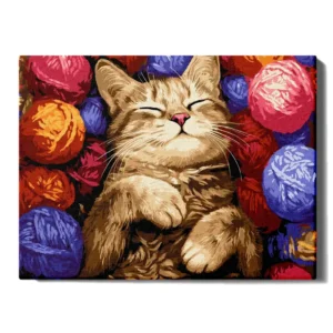 Kaķis starp diegiem