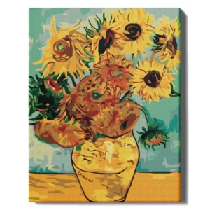 Saulespuķes. Van Gogs
