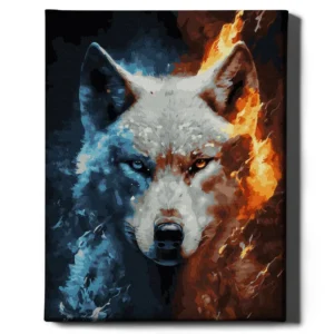 Uguns un ledus vilks