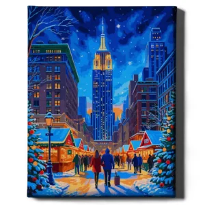 Ziemassvētku Manhetena