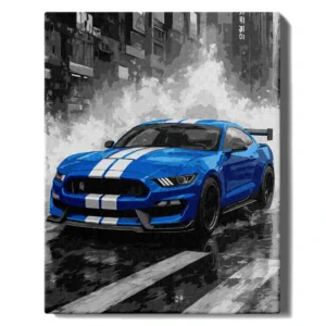 Zils mustangs
